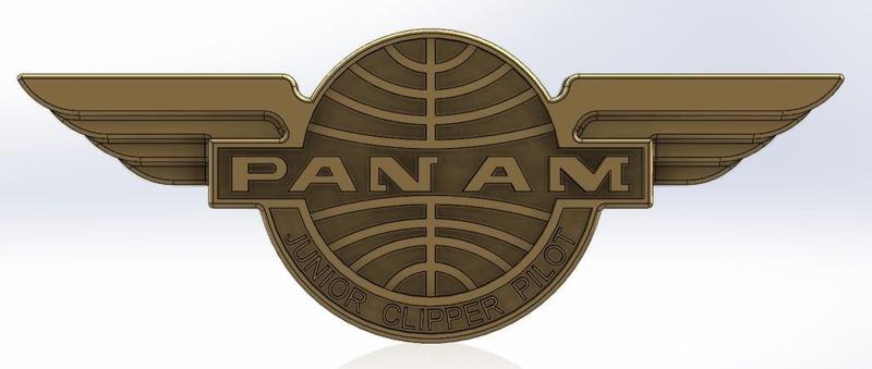 Pan Am Junior Clipper Pilot Pin