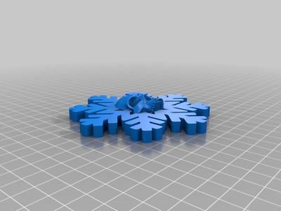Skull Snowflake