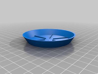 Simple Planter Drainage Tray dish for 60mm pot base