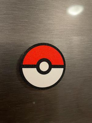 Pokemon Pokeball Fridge Magnet