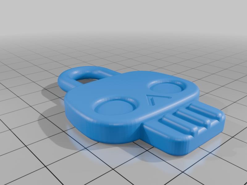 Monster High Skull Lock