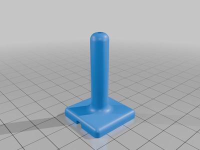 3D Printer Chamber Temperature Thermistor Mount. 