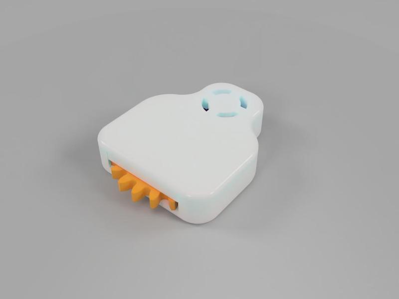 Spur gear fidget toy