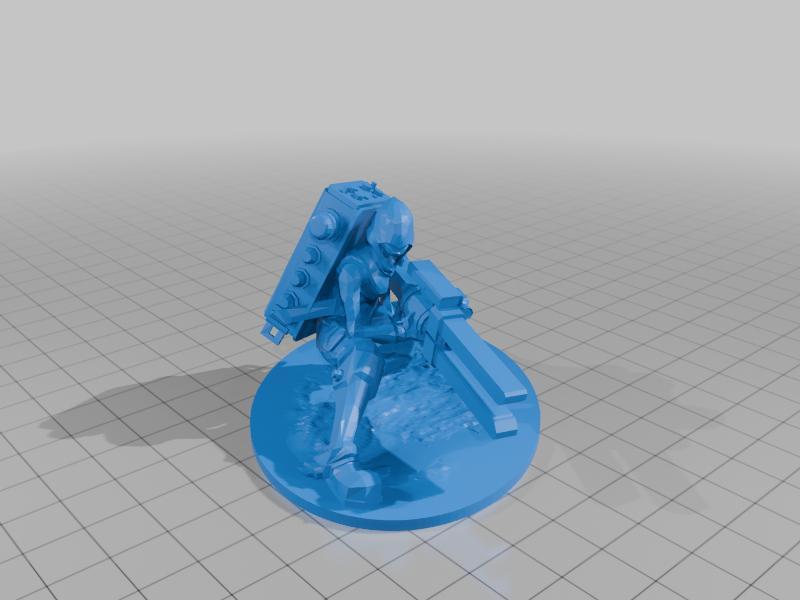 Railgunner PLA print