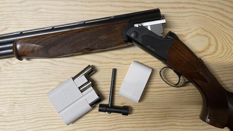 Rizzini BR110 shotgun choke and tool box