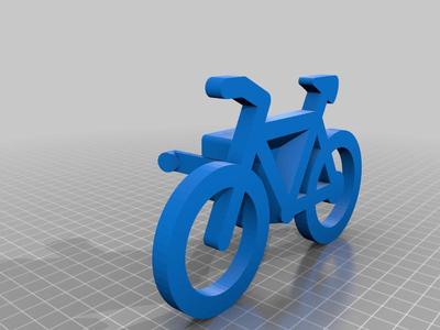 Hitch Cover with Bike Emblem 1-1/4"