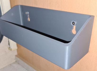 Spice rack for wall mount
