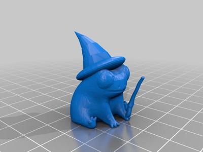 fred the wizard frog