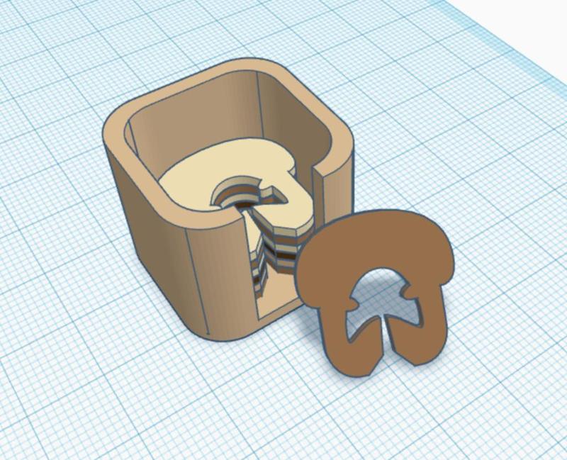 Bread Shaped Bread Clip With Holder