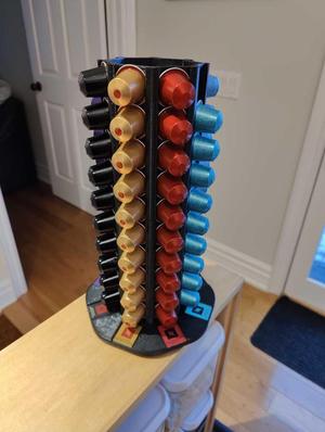 Nespresso Capsule Tower - 8 x 10 Pods