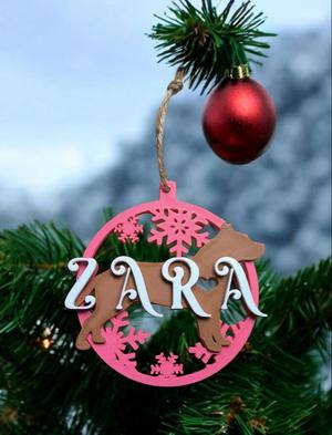 Customizable Christmas Ornament