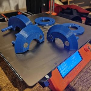 Pompom maker 10mm round magnet quarter