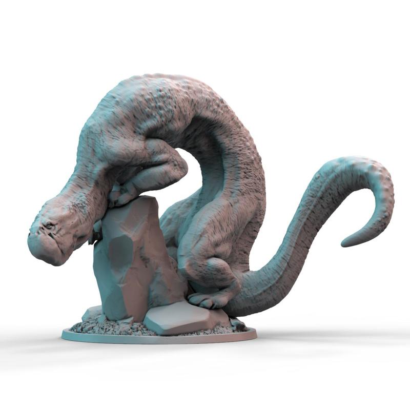 Dragonfolk 2 Drake 1 (pre-supported)