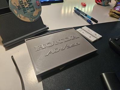 Motorcycle paper box