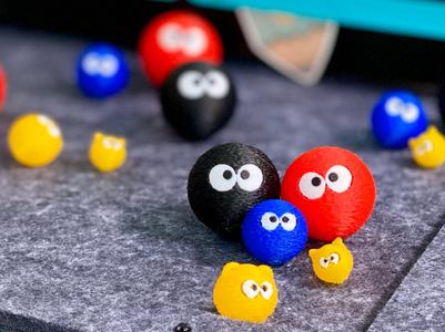 Fuzzy friend! Spin! Bounce!