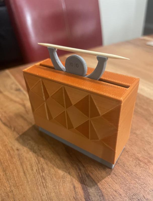 Grippy Funny toothpick dispenser