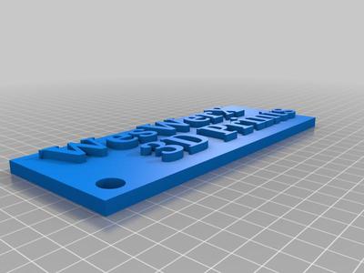 WesWerX Logo Keychain