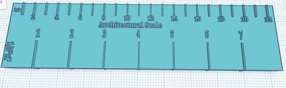 Architectural Scale Metric/Imp