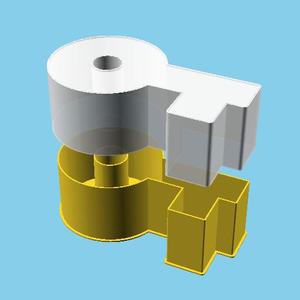 Key (model 2), nestable box (v1)