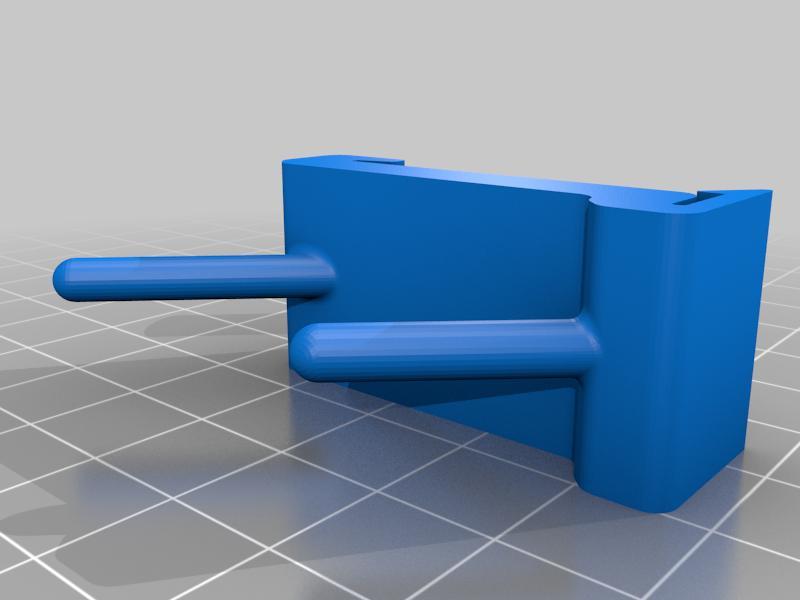 Labormessleitungshalter für Klemmen und Messspitzen (4mm System) - laboratory test lead holder for clamps and measuring tips (4mm system)