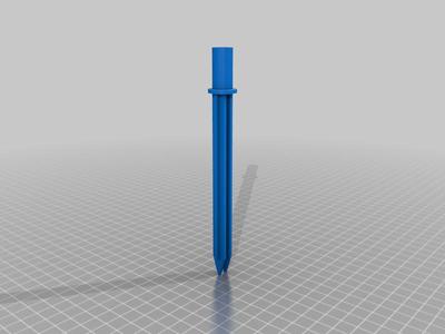Stake for IKEA Solvinden Solar lamp 