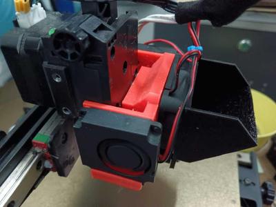 kingroon KP3S fan duct
