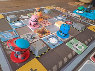 Robot Quest Arena - 3D barrier block