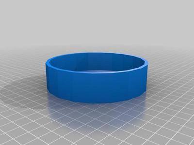 Blue circle key tray 1