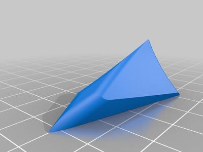Car vortex wedge