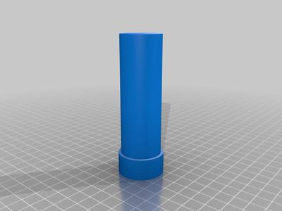 Smoke pen holder to SOLO testing pole