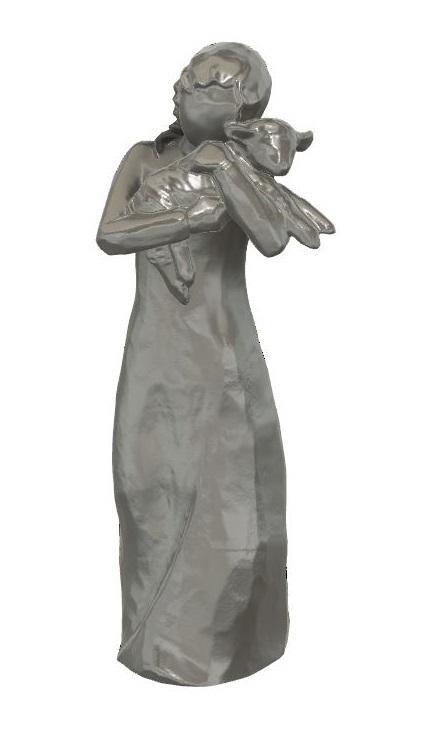 Peace on Earth, Willow Tree, Woman and Lamb / Sheep