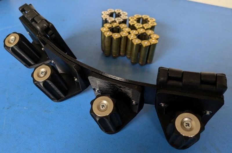 Moon clip holder rack belt 8 round 