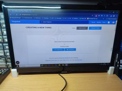 Low Desk Stand for SAMSUNG LT22D390 Monitor