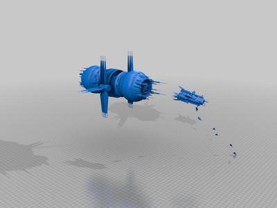 Babylon 5 E.F. Planetary Expeditionary Vessels (Icarus Remix)