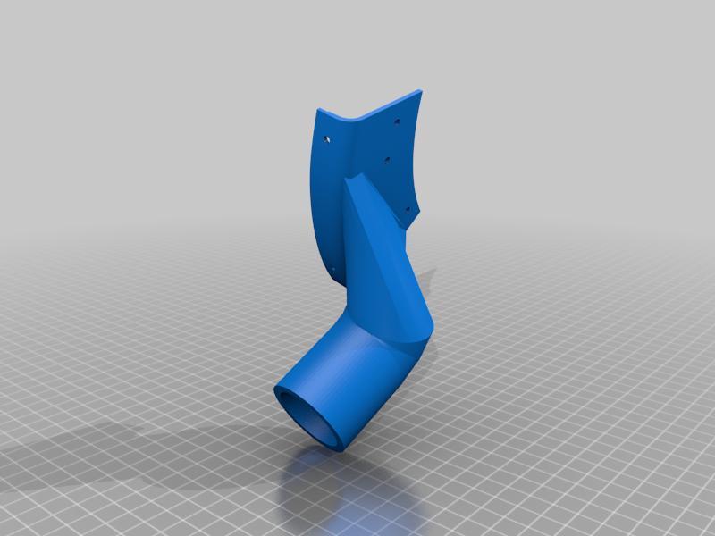 Makita 5007 saw dust adapter - 60 degree bend