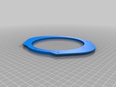 MX5 NB Speaker adapter. Adapter from 5x7" to 6 1/2" speakers.
