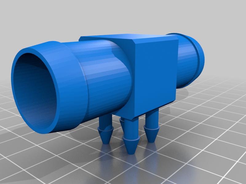 19mm to 4x4mm Irrigation Splitter