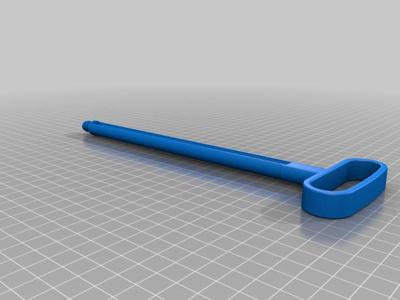Replacement shaft for Rubbermaid mixing Pitcher