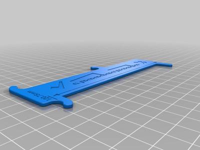 Bicycle Chain Checker Gauge