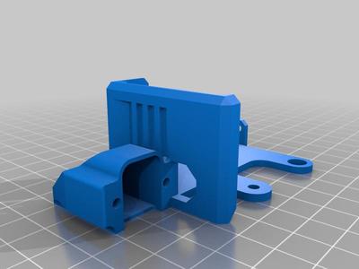 Ender 3 V2 Sprite CR touch Zero Y Offset probe backplate mount