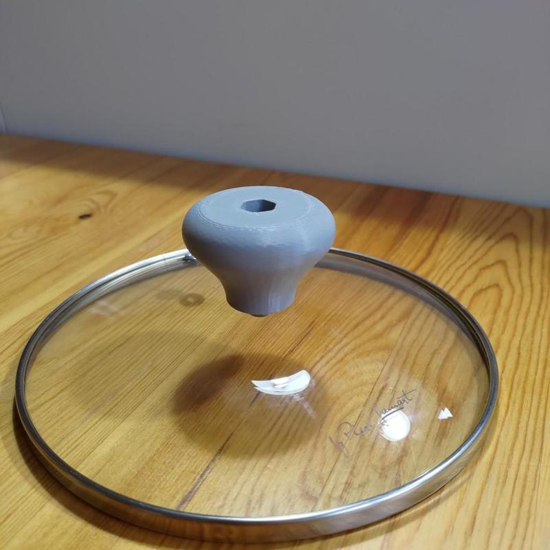 Pot lid replacement knob