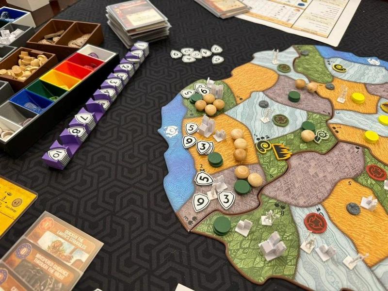 Spirit Island - Defense Tray and Remixed Fear Tray