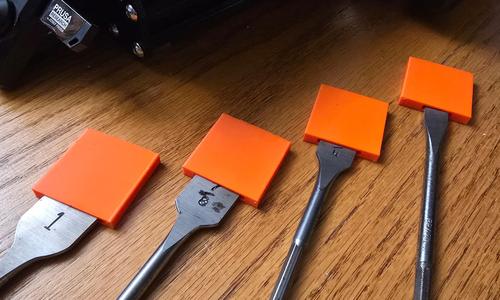 safety caps sleeves for blade type drill bits