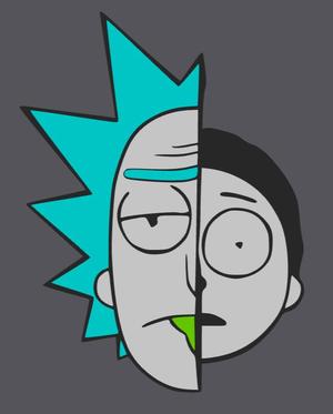 Rick and Morty - Half Face