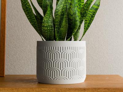 Indoor Plant Pot - Strata Series Model 3