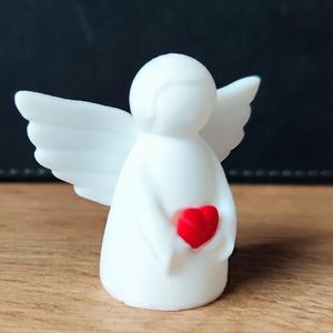 Angel with a heart