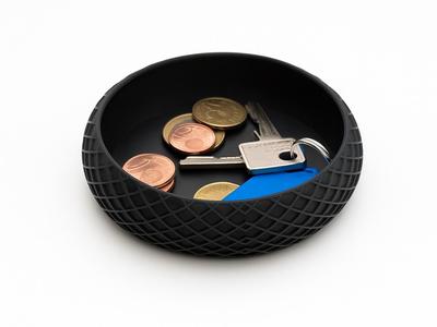 Modern Designer Storage Container Round