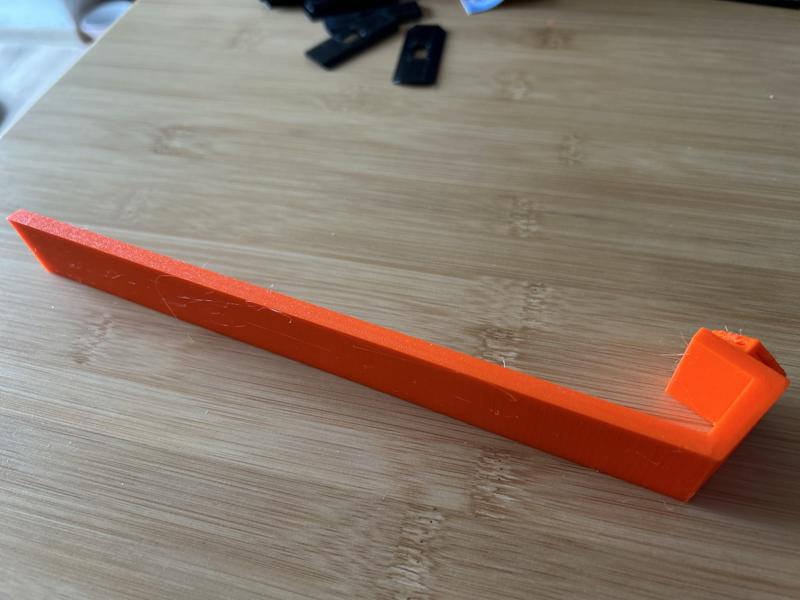 Paper hook for honeycomb wall