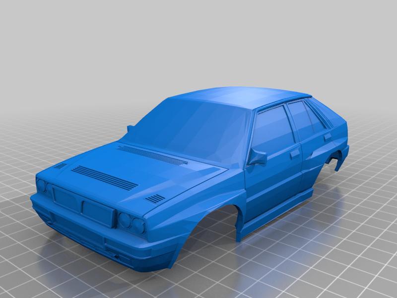 Wltoys k989 Body Shell Lancia Delta Integrale
