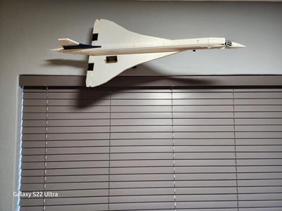 Lego Concorde Wall Mount